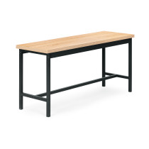 Zestaw loftowych mebli do jadalni kuchni stolik 2 ławki ModernHome