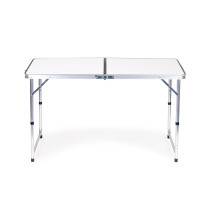 Stolik turystyczny stół składany zestaw 4 krzesła biały MultiGarden