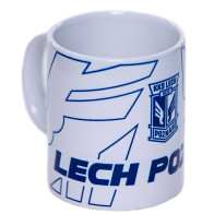 Kubek Herb 2024/2025 Niebieski Biały			