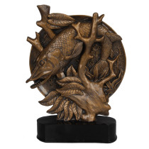 Statuetka RFST3049 wędkarstwo			