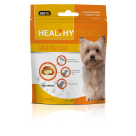 Vetiq Przysmaki dla psów i szczeniąt zdrowa skóra i sierść Healthy Treats Skin & Coat For Dogs & Puppies 70g