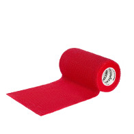 Bandaż kohezyjny czerwony 10 cm x 4,5 m 