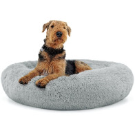 Legowisko pluszowe uniwersalne dla Psa Kota 80cm - jasnoszare