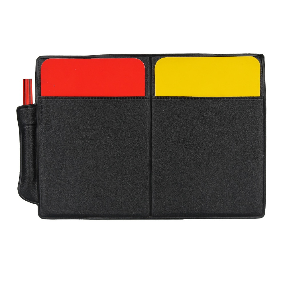 Kartki sędziowskie z notesem			