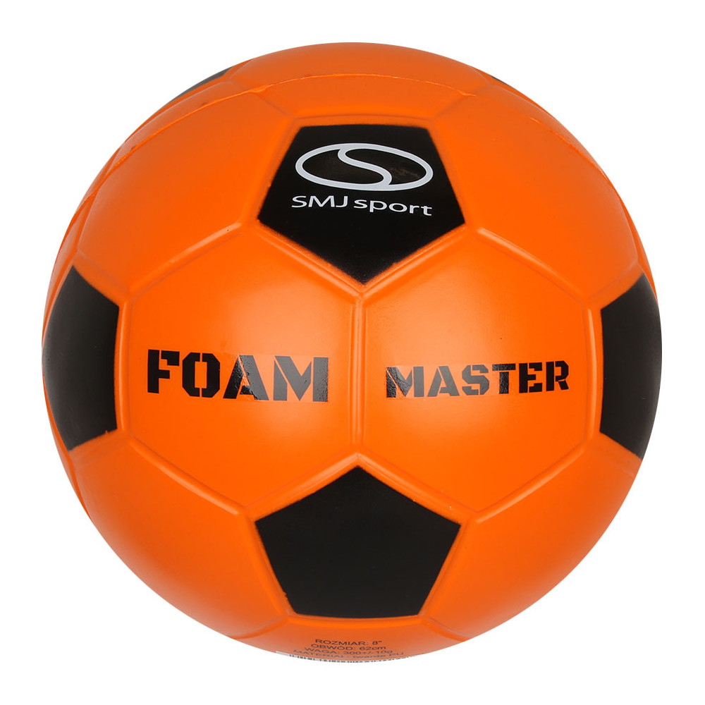 Piłka 00 SMJ Foam Master pianka pomarańczowa 62cm			