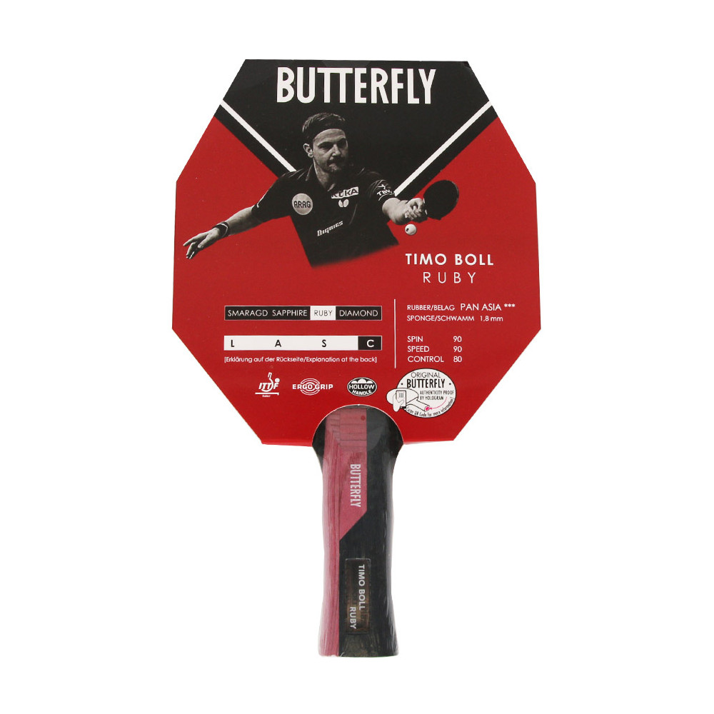 Rakietka Butterfly Timo Boll Ruby			