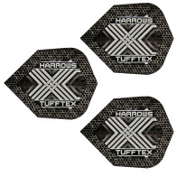 Część zamienna Harrows  piórka TUFFTEX BLACK-WHITE			