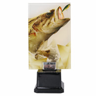 Trofeum szklane wędkarstwo Tryumf			