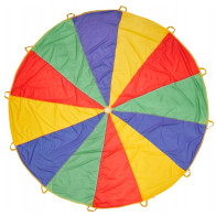 Chusta do zabaw integracyjno-ruchowych 3,65 12 pól			