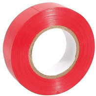 Tape zabezpieczający Select 1.9 cm czerwony			