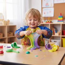 Zestaw do robienia slime glutków dla dzieci DIY masa plastyczna rozciągliwa gniotek 113 elementów