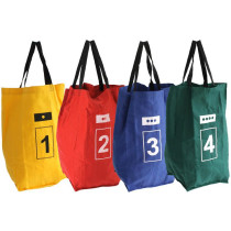 Worek do skakania z uchwytami i numerami 4 SZT.			