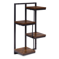 Kwietnik ścienny półka wisząca na kwiaty ozdoby 4 poziomy loft ModernHome