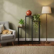 Kwietnik stojący stojak na kwiaty ozdoby 3 półki loft ModernHome