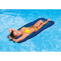 Materac plażowy z siateczką do pływania chłodzący niebieski 58836 INTEX