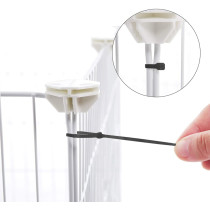 Kojec modułowy zagroda dla małych zwierząt gryzoni chomika świnki morskiej biały