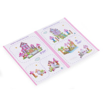 Klocki magnetyczne konstrukcyjne dla dzieci zestaw 113 elementów