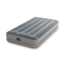 Materac dmuchany jednoosobowy 191x99x30 cm z wbudowaną pompką elektryczną INTEX 64112