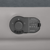 Materac dmuchany dwuosobowy 203x152x30 cm z wbudowaną pompką elektryczną INTEX 64114