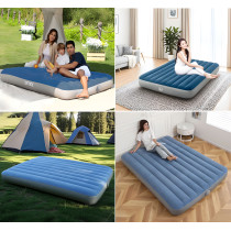 Materac dmuchany dwuosobowy 203x152x25 cm z wbudowaną pompką elektryczną INTEX 64189