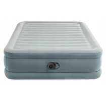 Materac dmuchany dwuosobowy 203x152x46 cm z wbudowaną pompką elektryczną INTEX 64824