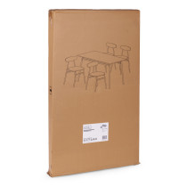 Zestaw mebli do jadalni kuchni stół + 4 krzesła OSLO ModernHome