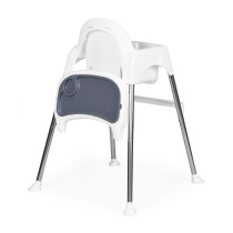 Krzesełko fotelik do karmienia 2w1 tacka pasy ECOTOYS
