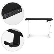 Biurko elektryczne stojące 120x60 cm regulacja wysokości 72-117 cm ModernHome