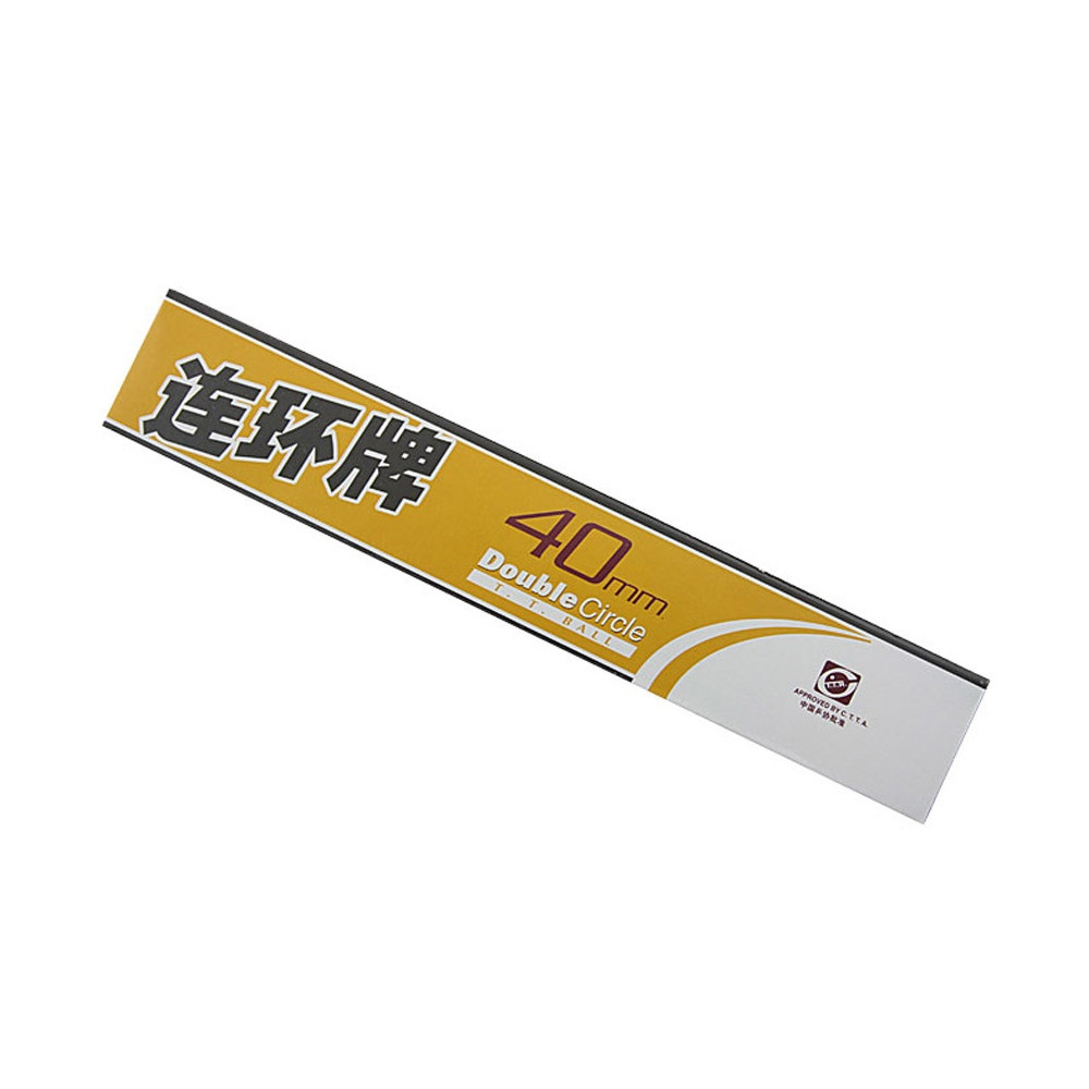 Piłeczka p-pongowa biała Double Circle 6 szt			