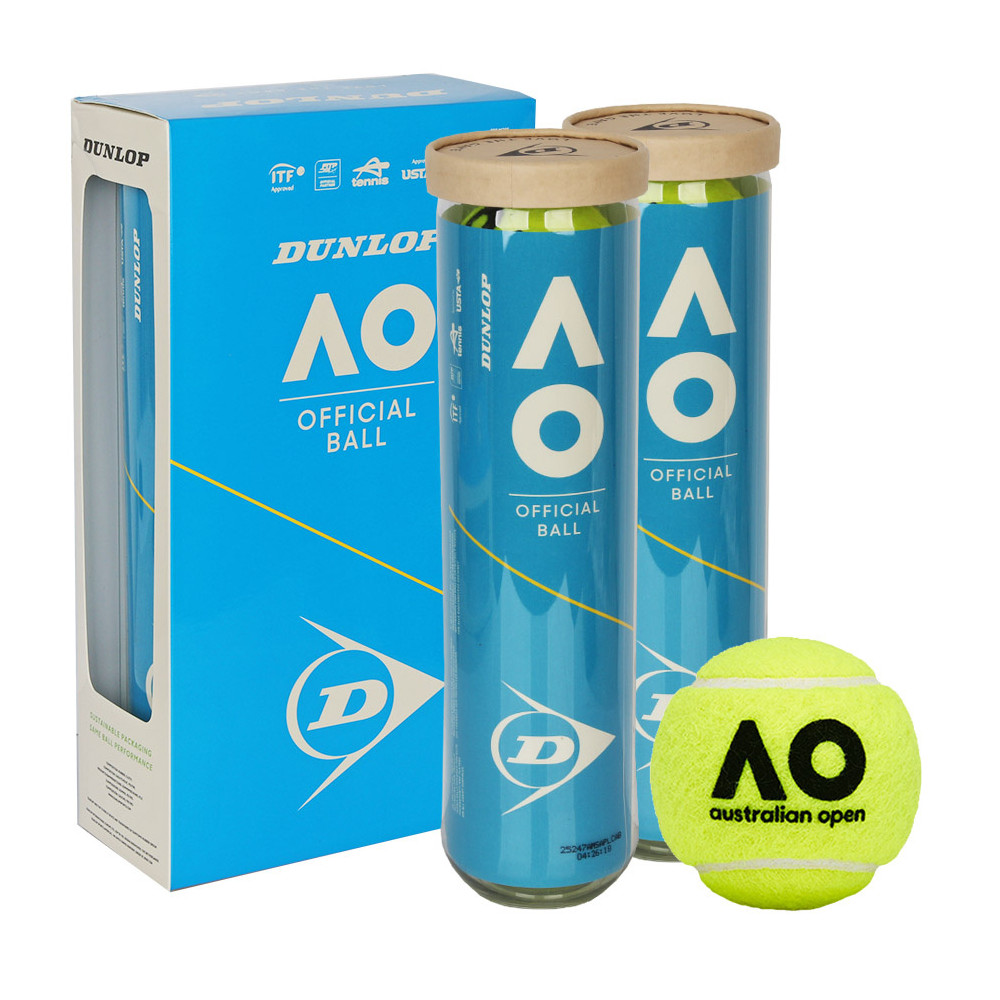 Piłka tenisowa Dunlop Australian Open 2x4 szt			