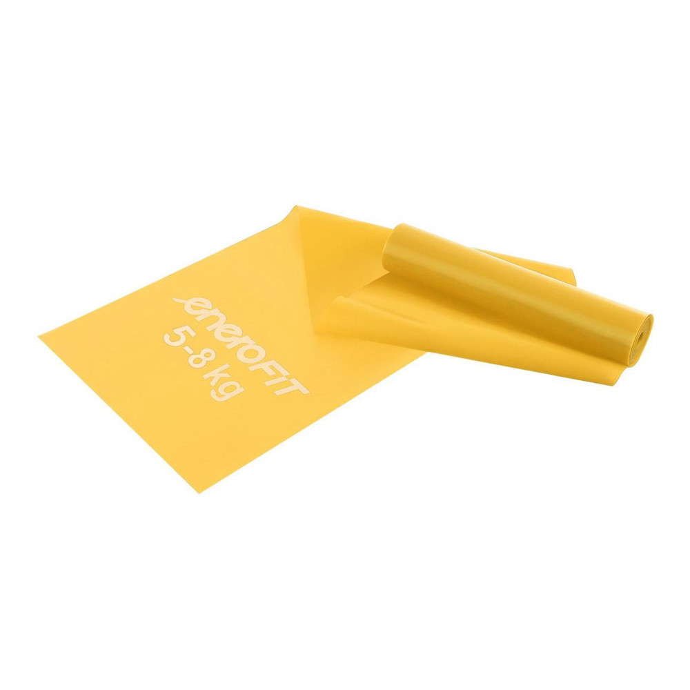 Taśma do aerobiku Enero 2000x150x0,25mm 5-8kg żółta			