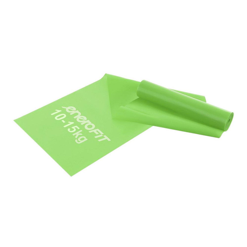 Taśma do aerobiku Enero 2000x150x0,40mm 10-15kg zielona			