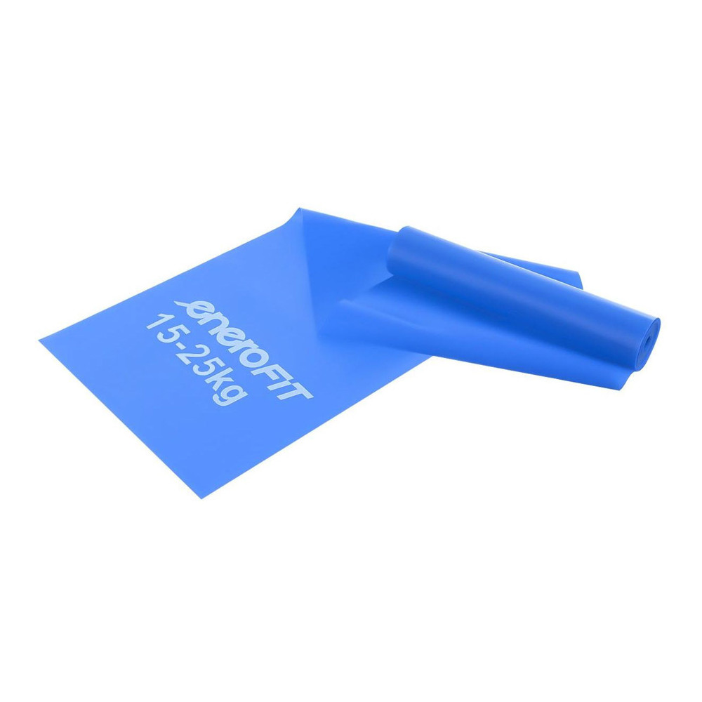 Taśma do aerobiku Enero 2000x150x0,55mm 15-25kg niebieska			