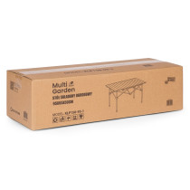 Stolik turystyczny składany 95x55 cm kempingowy z torbą czarny MultiGarden