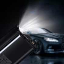 Pompka rowerowa elektryczna kompresor do opon powerbank 6000mAh latarka LED