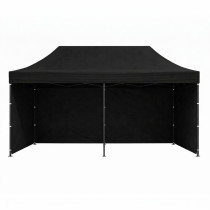 Pawilon ogrodowy eventowy automatyczny samorozkładalny namiot 3x6 m czarny MultiGarden