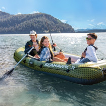 Ponton dmuchany Seahawk 3 3-osobowy pompka 2 wiosła INTEX 66333