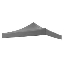 Dach poszycie 3x3 m do namiotu pawilonu ogrodowego 420D PVC szary MultiGarden
