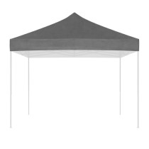 Dach poszycie 3x3 m do namiotu pawilonu ogrodowego 420D PVC szary MultiGarden