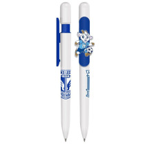 Długopis z Klipsem w Kształcie Koziołka Biały			