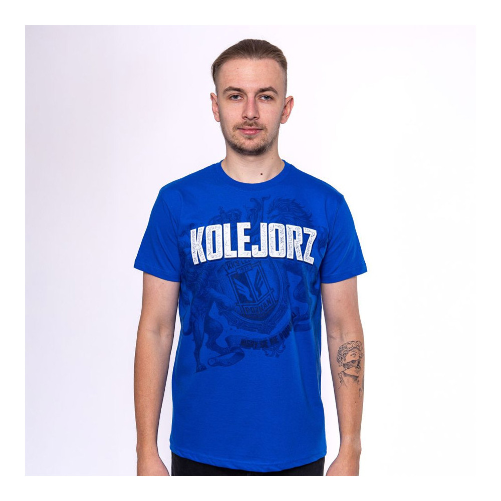 Koszulka Kolejorz Lwy Niebieska L			