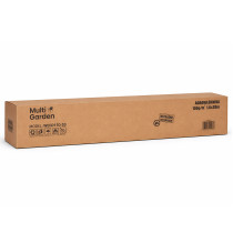 Agrowłóknina czarna agrotkanina UV 150g mata antychwastowa 1,6x20m kołki MulltiGarden