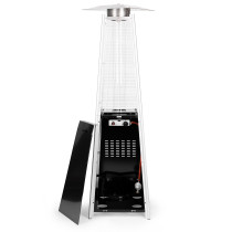 Ogrzewacz parasol gazowy 180 cm grzejnik 11.5 kW na ogród patio reduktor wąż pokrowiec MultiGarden