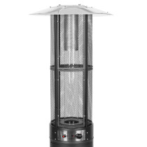 Ogrzewacz parasol gazowy grzejnik 11 kW na ogród patio reduktor wąż pokrowiec MultiGarden