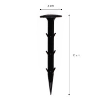 Kołki do mocowania agrowłókniny agrotkaniny kotwy szpilki 50 szt. 15 cm MultiGarden