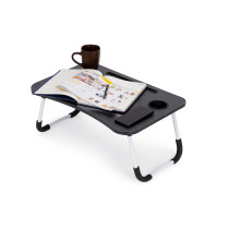 Podstawka pod laptopa stolik do łóżka 60x40cm - Czarna