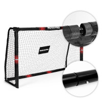 Bramka piłkarska z siatką do piłki nożnej 240x160x85 cm MOVEPRO