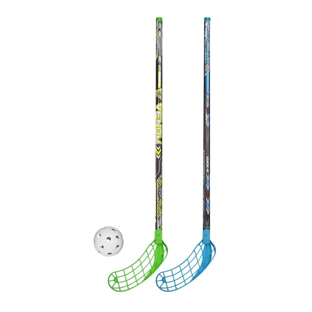 Zestaw do unihokeja 2 kije i piłka			