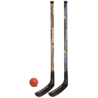 Zestaw uliczny do unihokeja Power  2 kije i piłka			