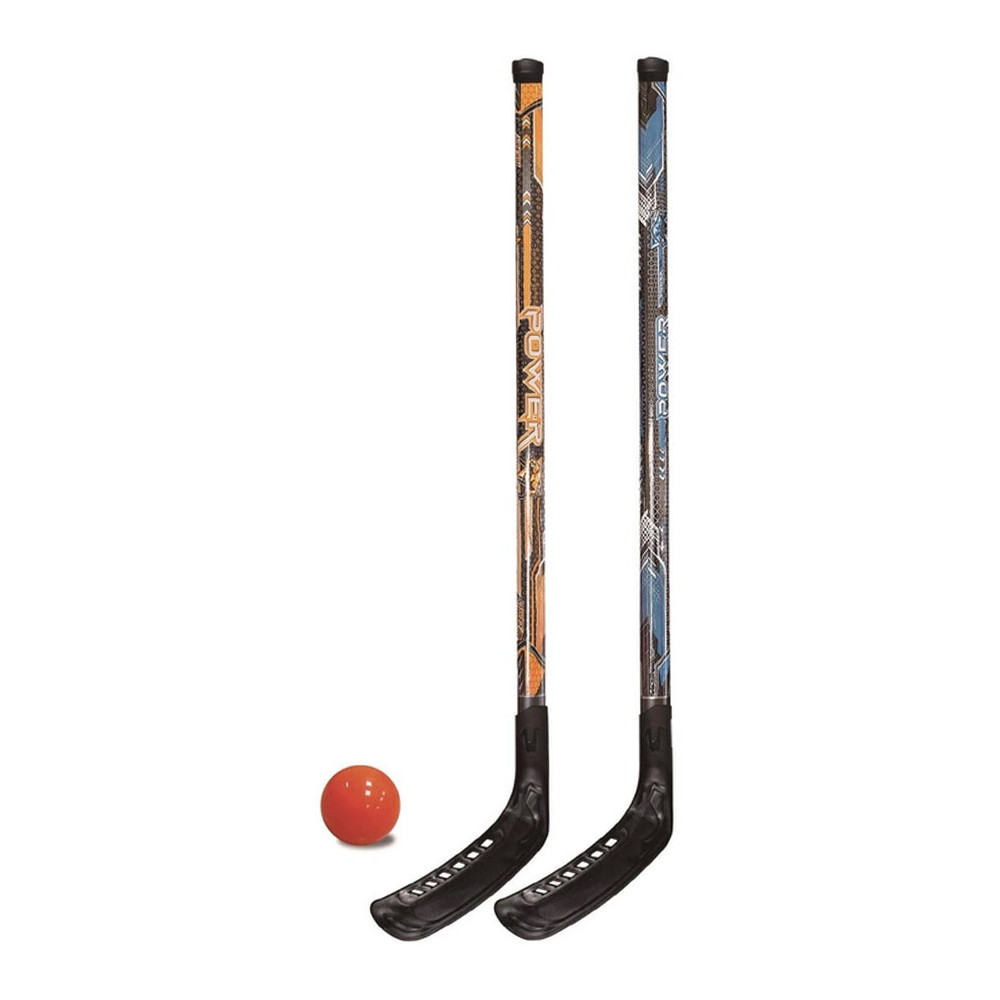 Zestaw uliczny do unihokeja Power  2 kije i piłka			